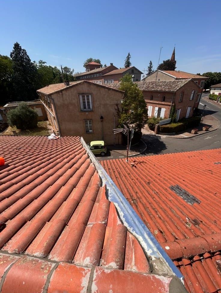Chantier de zinguerie terminé à Toulouse